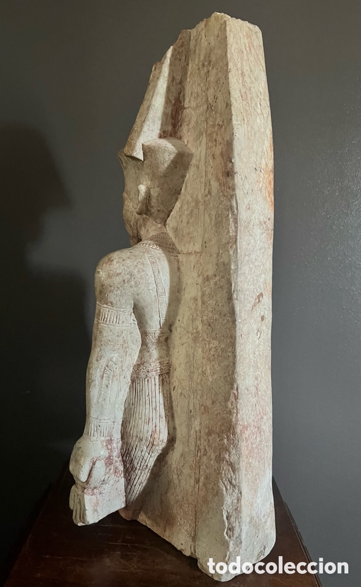 Antig&uuml;edades: Statue des Amun - Assuan-Granit - Foto 9