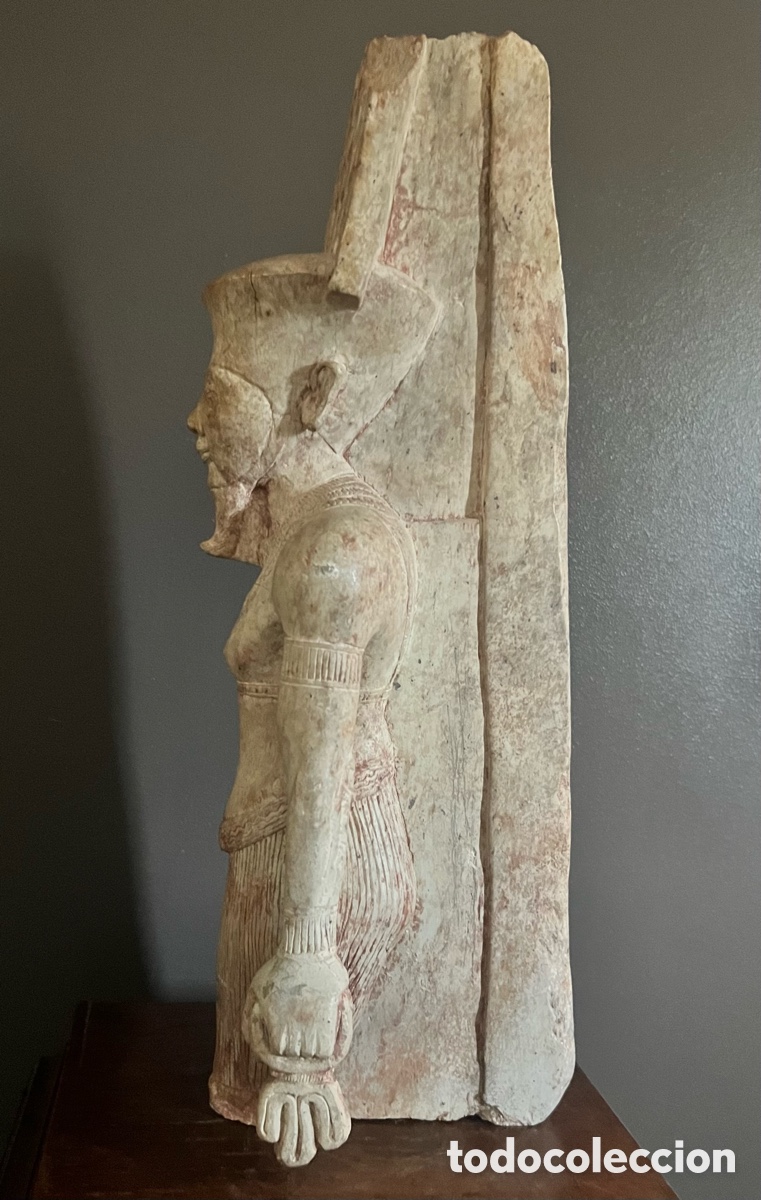 Antig&uuml;edades: Statue des Amun - Assuan-Granit - Foto 14