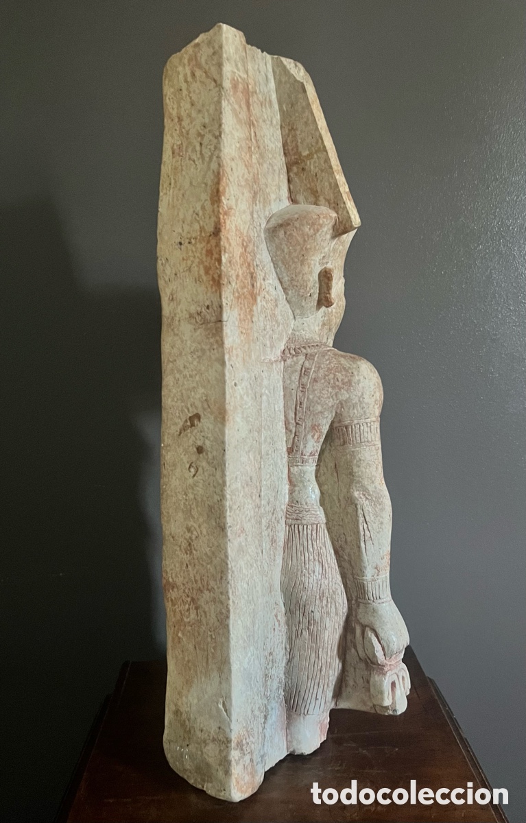 Antig&uuml;edades: Statue des Amun - Assuan-Granit - Foto 18