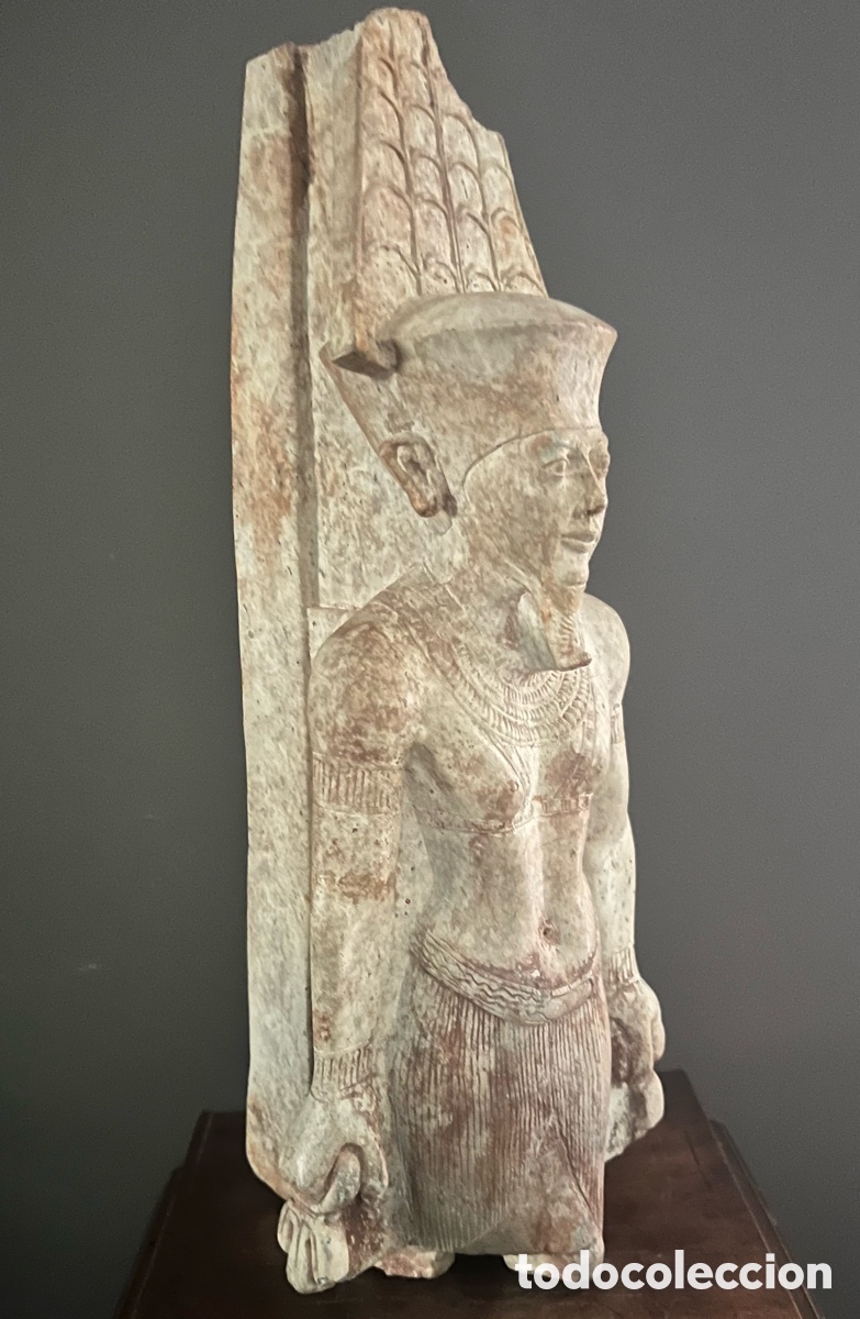 Antig&uuml;edades: Statue des Amun - Assuan-Granit - Foto 20