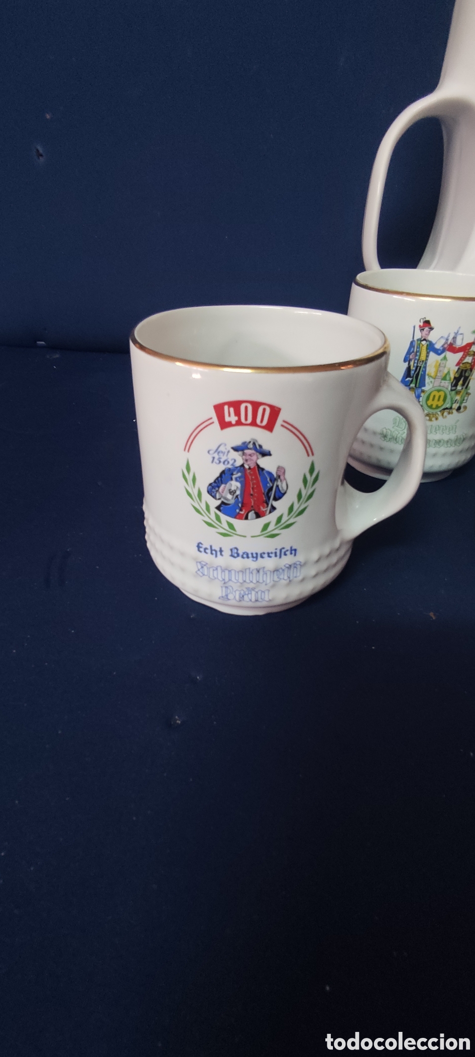 Antig&uuml;edades: Juego de tazas alemanas - Foto 3