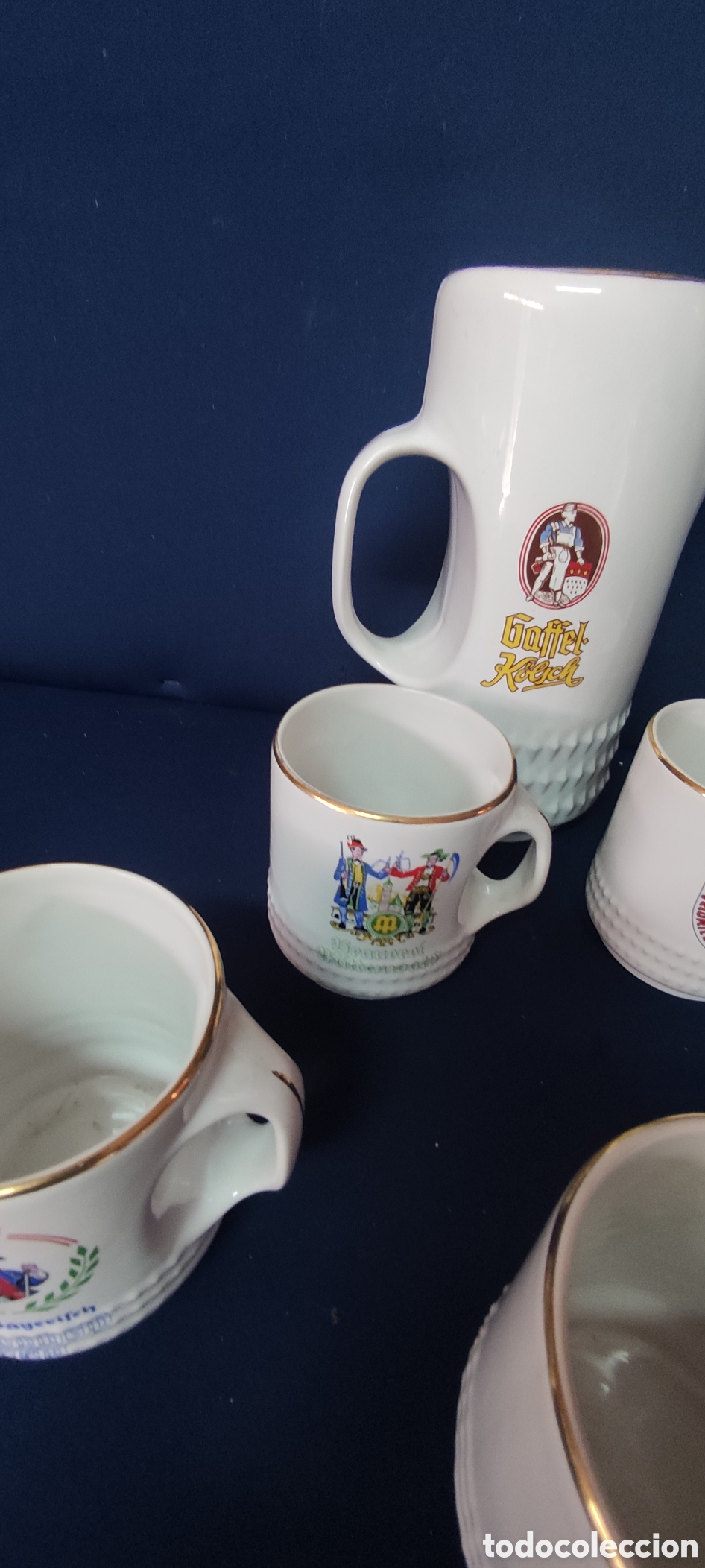 Antig&uuml;edades: Juego de tazas alemanas - Foto 6