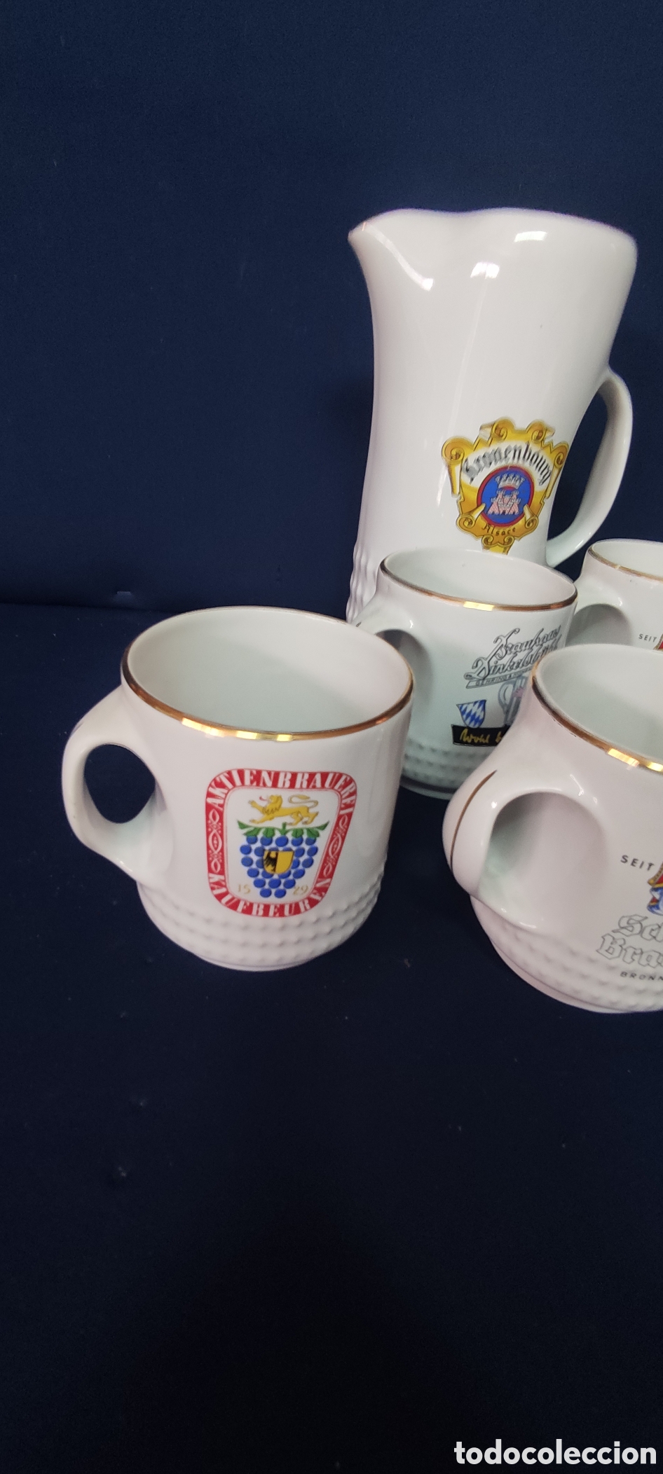 Antig&uuml;edades: Juego de tazas alemanas - Foto 10