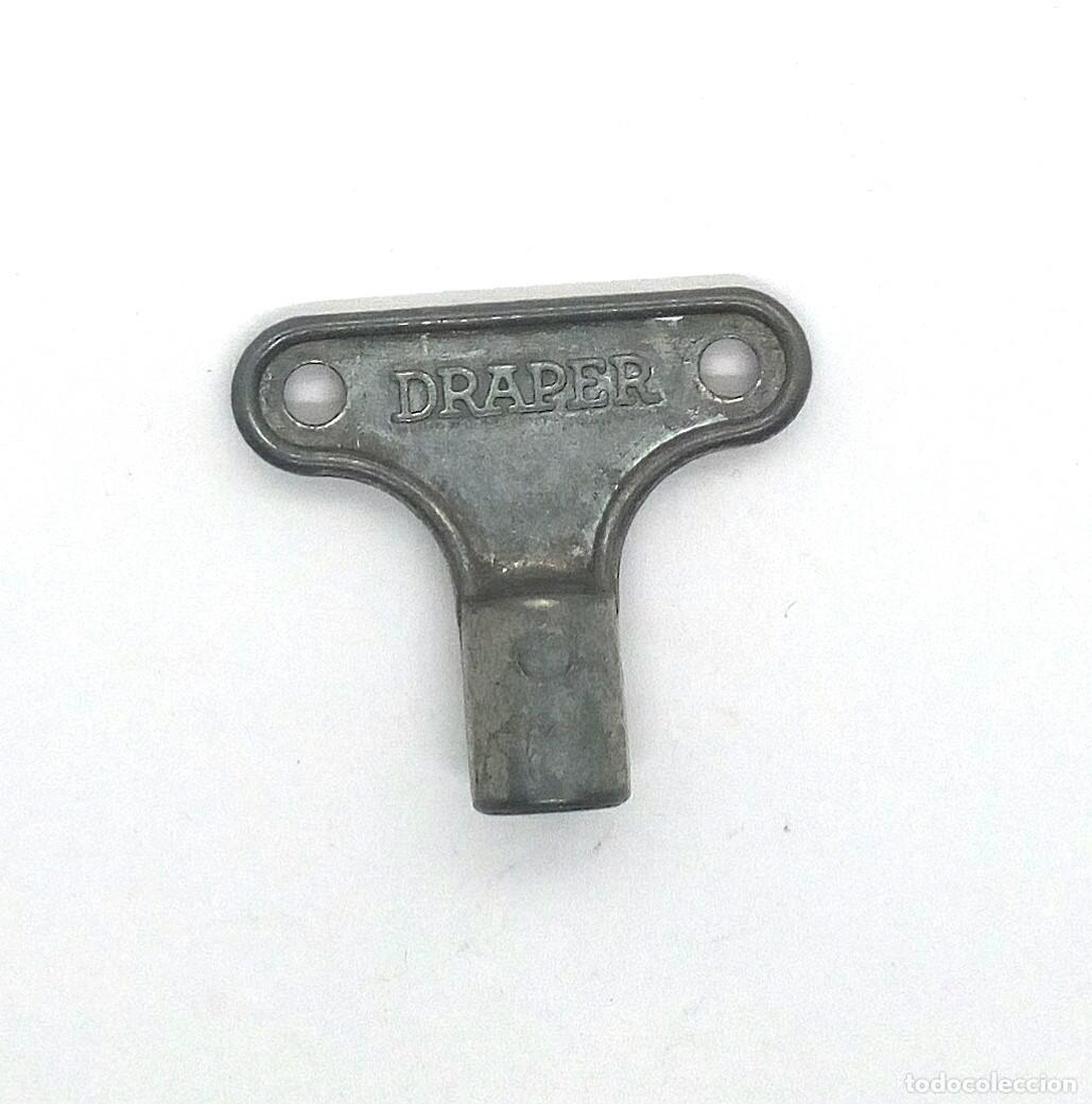 Antig&uuml;edades: ⏰ LLAVE PEQUE&Ntilde;A DRAPER PARA PURGAR RADIADOR PARA 4,5 mm.