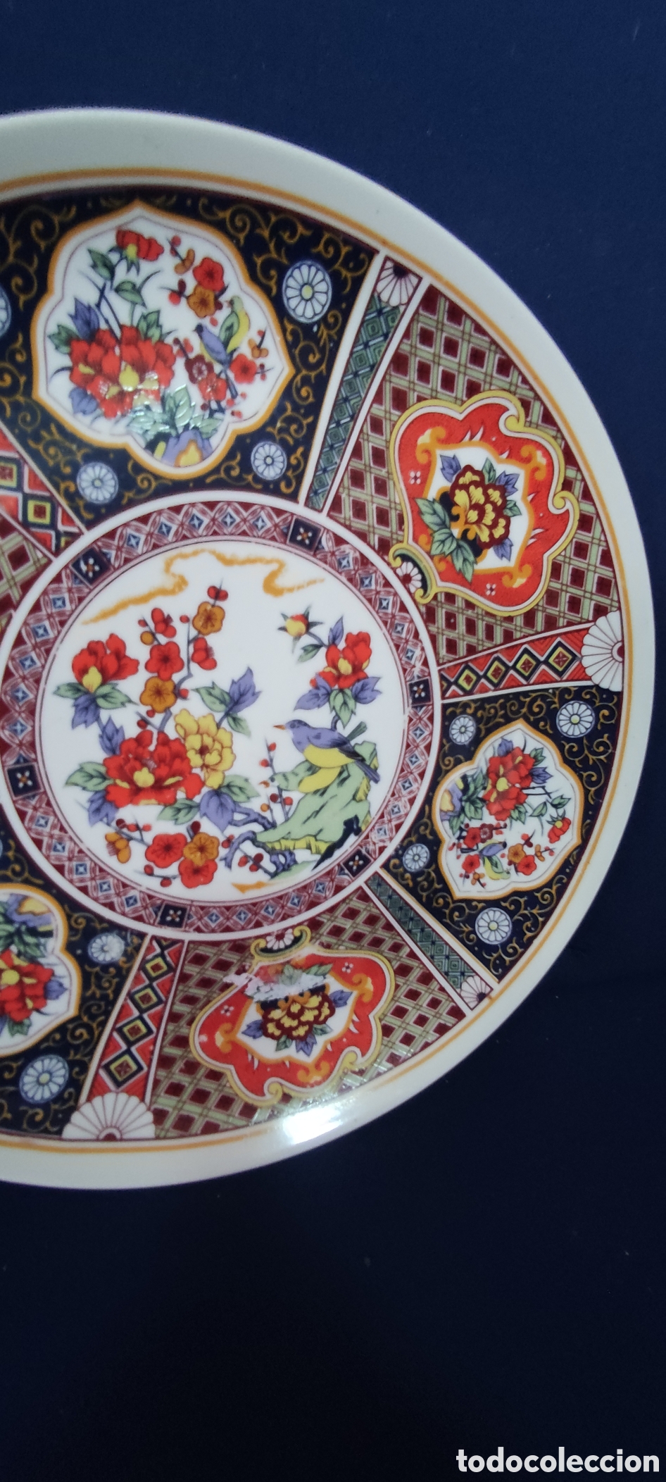 Antig&uuml;edades: Plato de pircelana japonesa - Foto 3