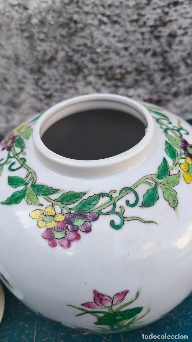 Antig&uuml;edades: Pot a gingembre chinois sign&eacute; 1950 - Foto 3