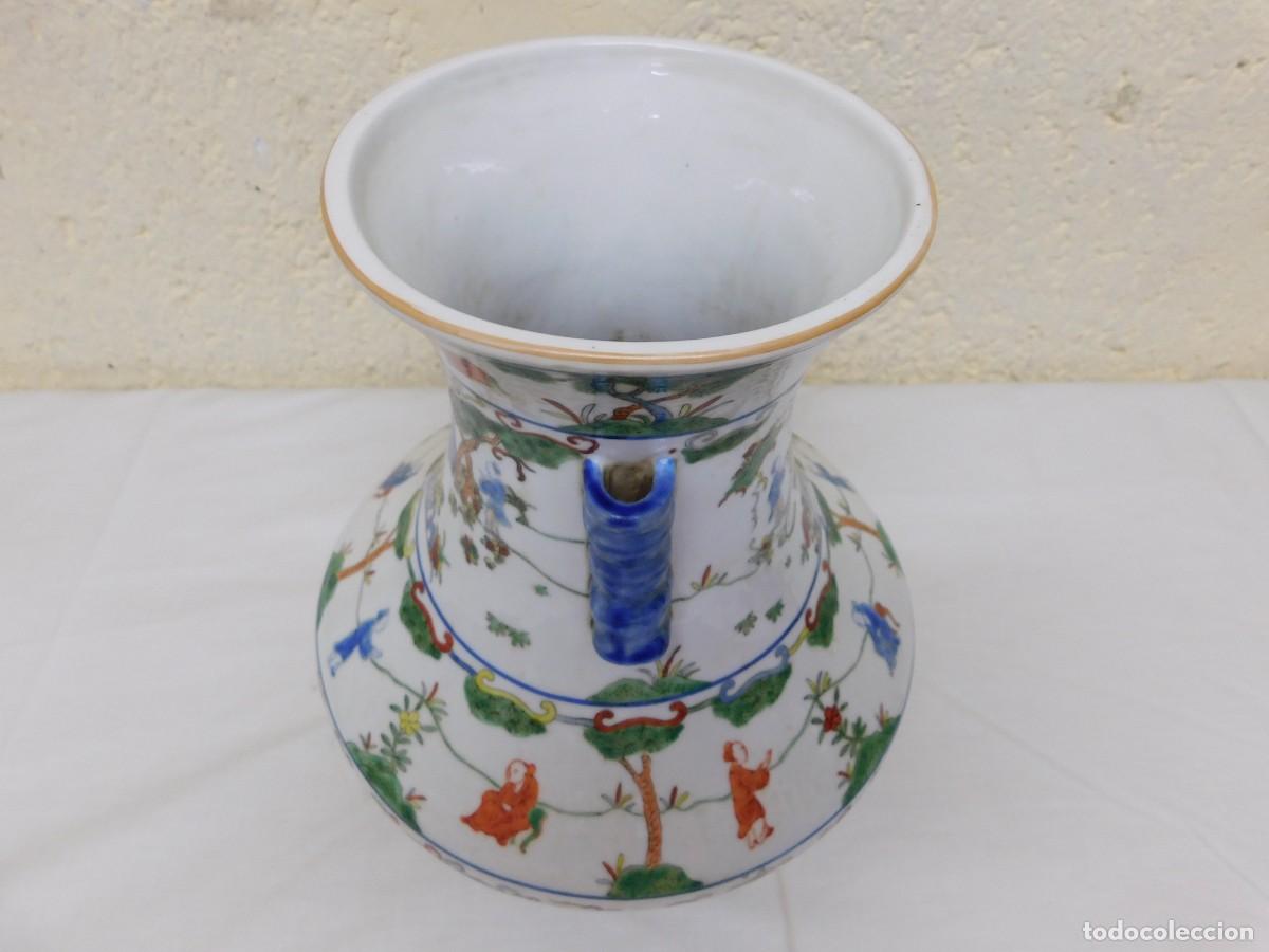 Antig&uuml;edades: JARRON DE PORCELANA CHINA - Foto 3