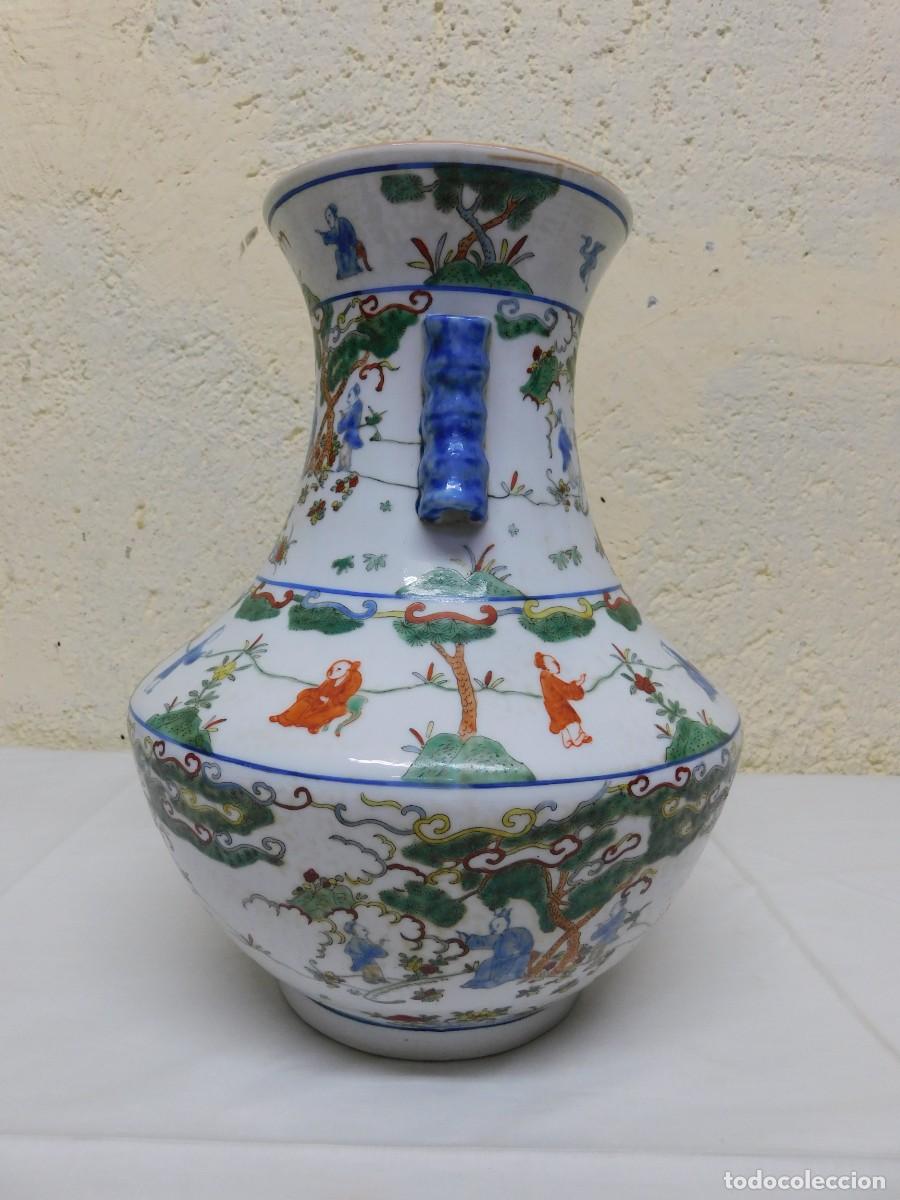 Antig&uuml;edades: JARRON DE PORCELANA CHINA - Foto 5