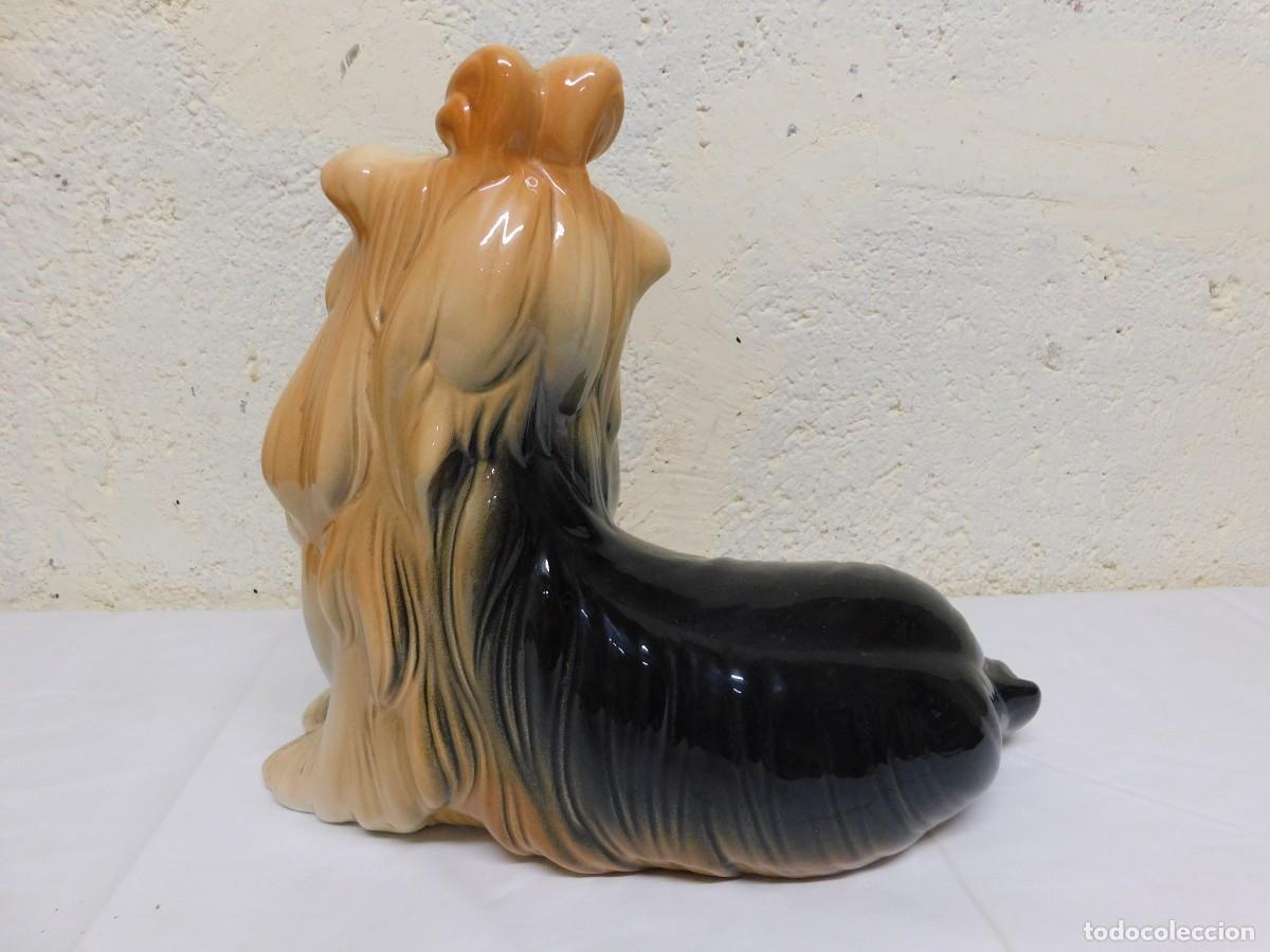 Antig&uuml;edades: PERRO DE PORCELANA HISPANIA - Foto 4