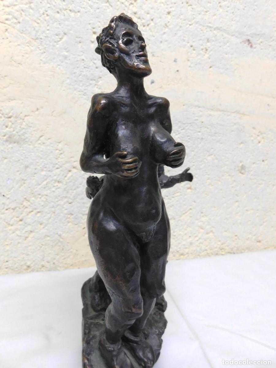 Antig&uuml;edades: ESCULTURA DE BRONCE - SIMEONI - Foto 8