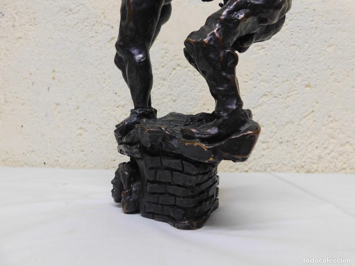 Antig&uuml;edades: ESCULTURA DE BRONCE - SIMEONI - Foto 9