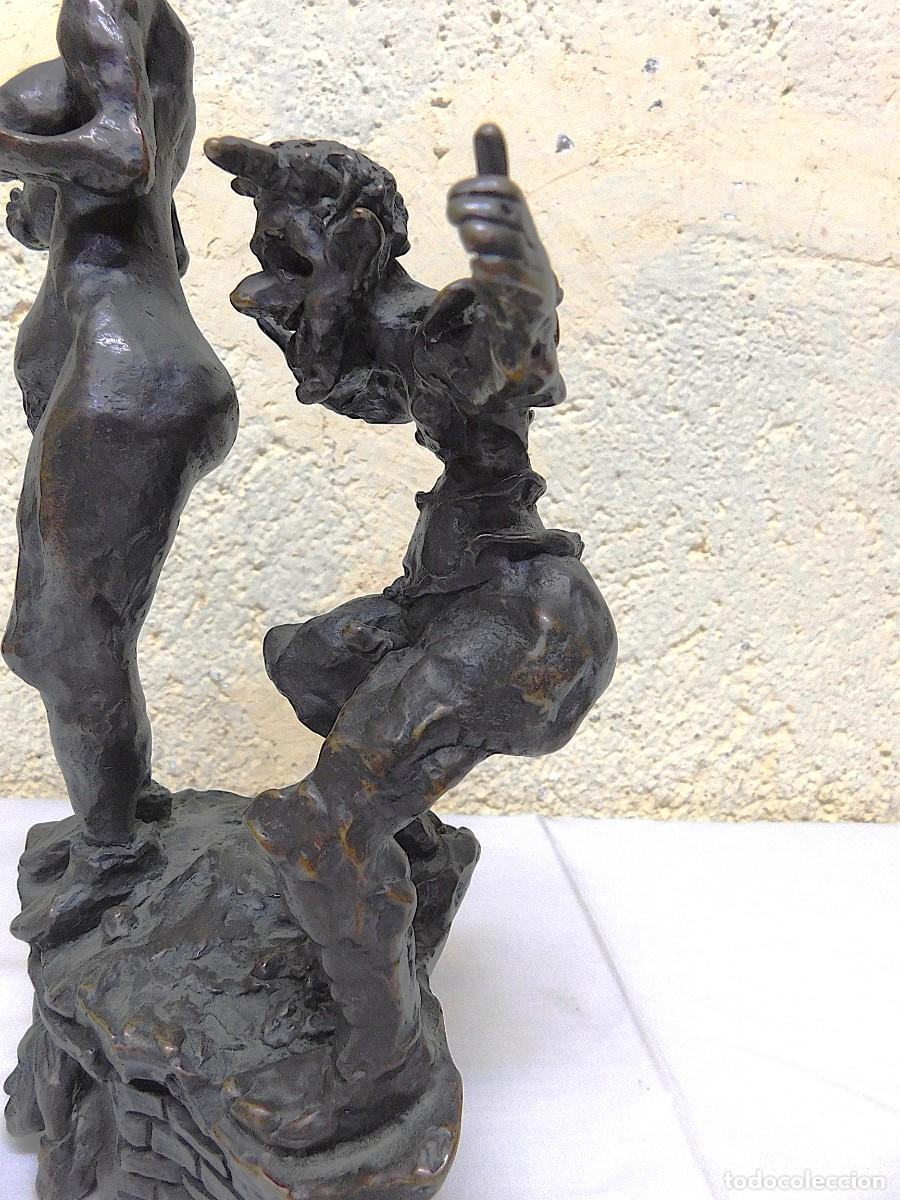 Antig&uuml;edades: ESCULTURA DE BRONCE - SIMEONI - Foto 10