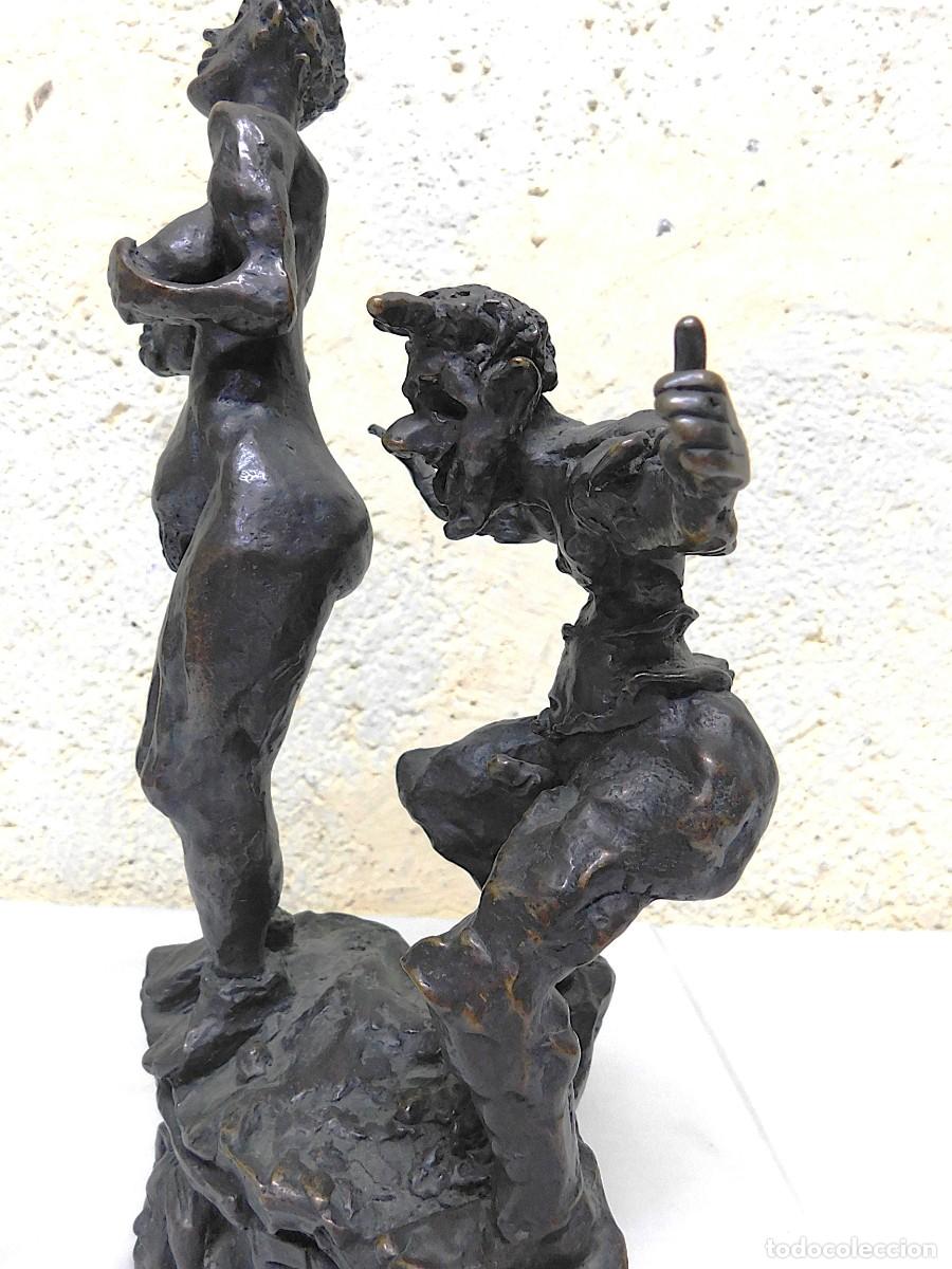 Antig&uuml;edades: ESCULTURA DE BRONCE - SIMEONI - Foto 11