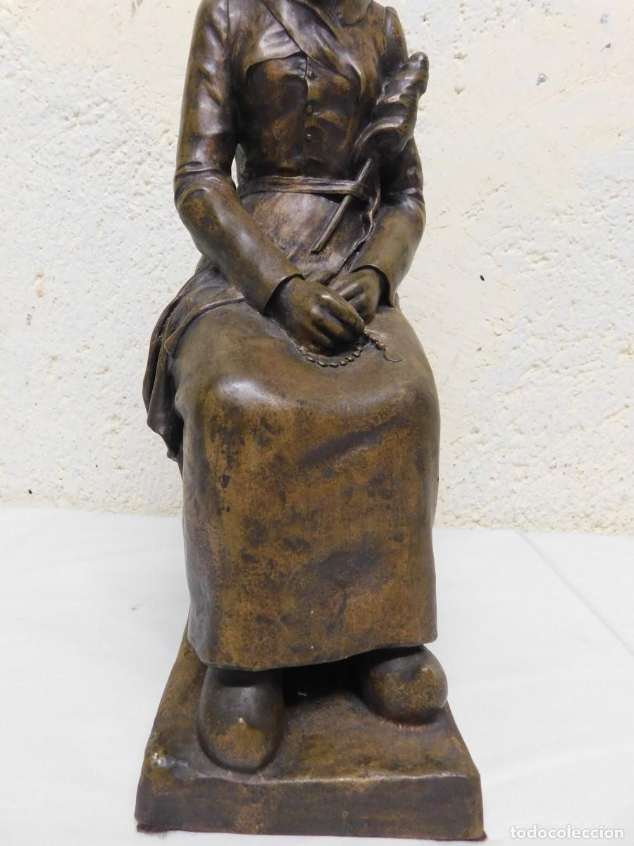 Antig&uuml;edades: ESCULTURA DE BRONCE - EUGENE LEGUELT - Foto 3