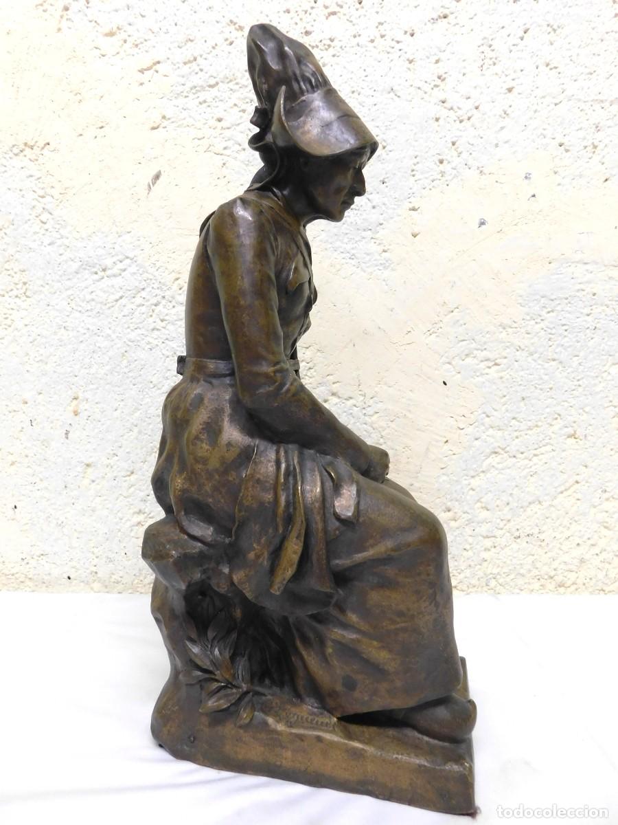 Antig&uuml;edades: ESCULTURA DE BRONCE - EUGENE LEGUELT - Foto 5