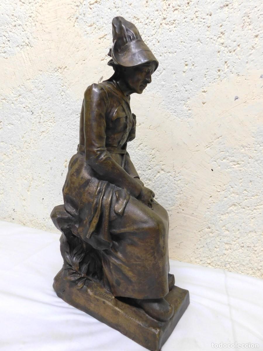 Antig&uuml;edades: ESCULTURA DE BRONCE - EUGENE LEGUELT - Foto 9