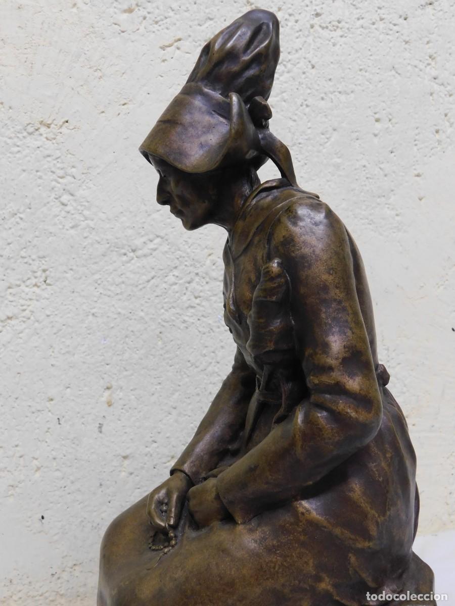 Antig&uuml;edades: ESCULTURA DE BRONCE - EUGENE LEGUELT - Foto 14