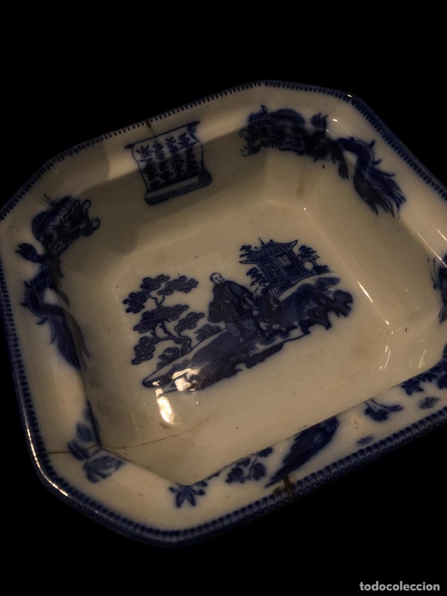 Antig&uuml;edades: bandeja antigua china - Foto 2