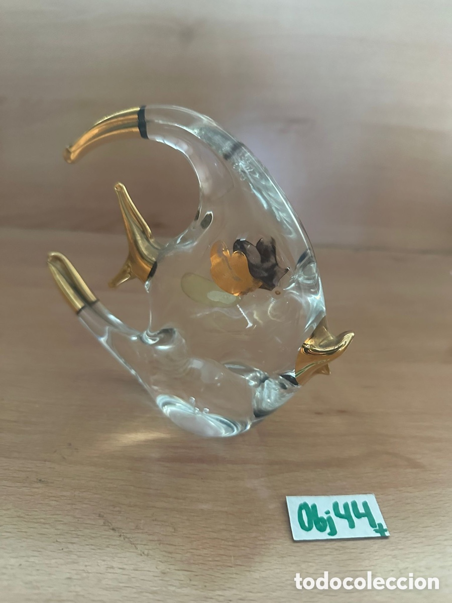 Antig&uuml;edades: Pez de cristal de Murano Italia - Foto 1