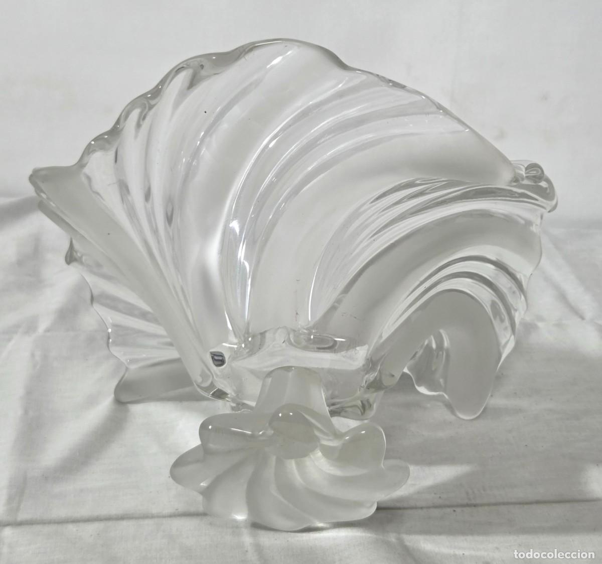 Antig&uuml;edades: Centro de mesa de cristal - Foto 9