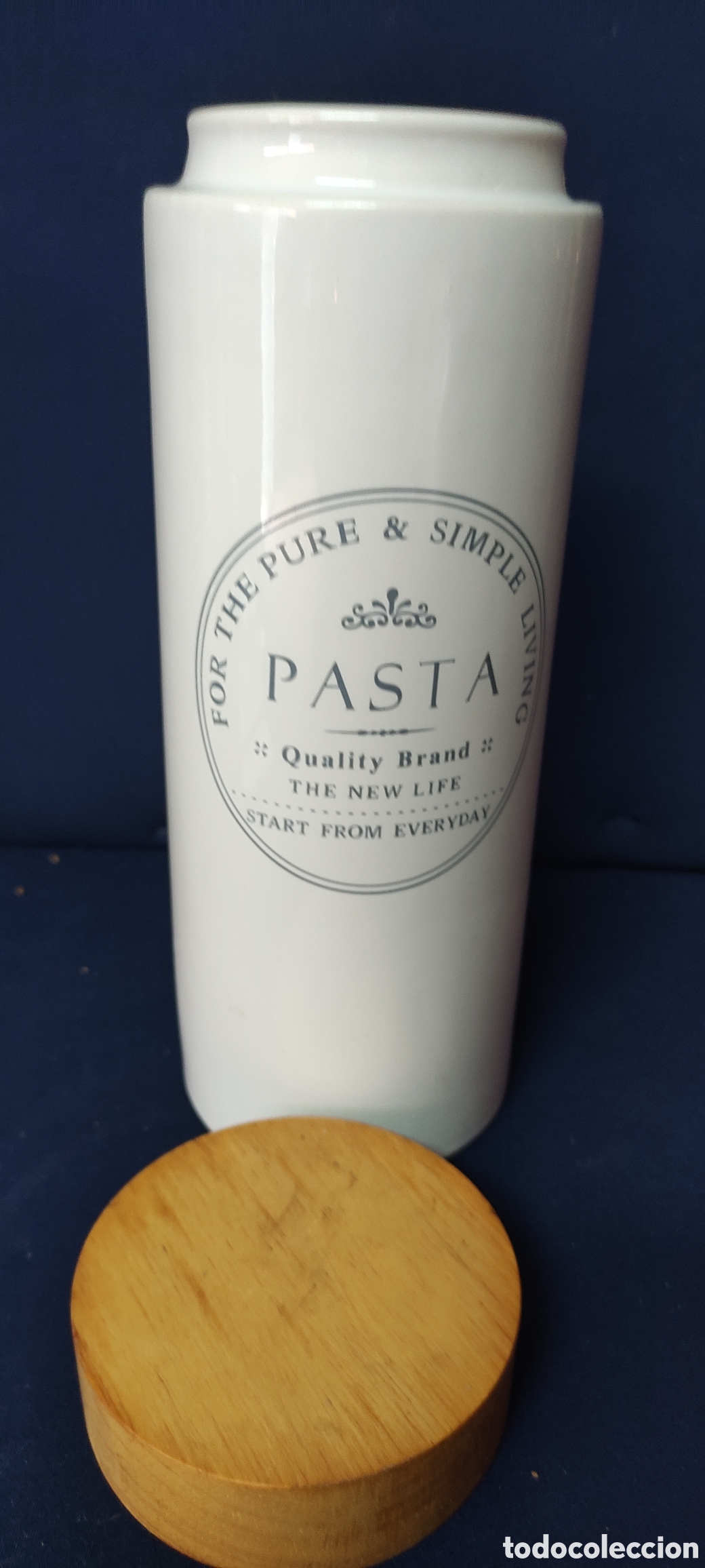 Antig&uuml;edades: Tarro de cer&aacute;mica para pasta - Foto 5
