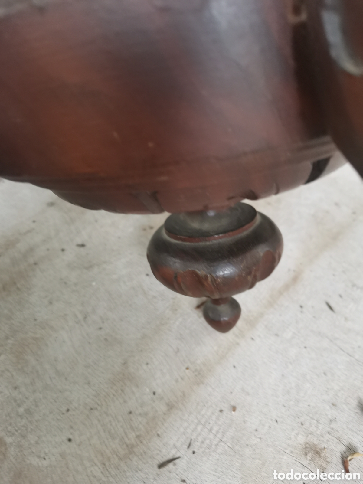 Antig&uuml;edades: L&aacute;mpara techo dragones de madera - Foto 6