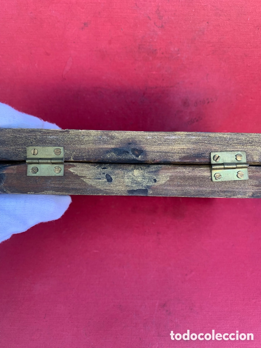 Antig&uuml;edades: ICONO RELIGIOSO ANTIGUO SOBRE MADERA - Foto 12