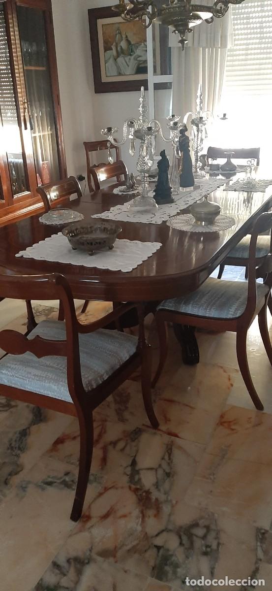 Antig&uuml;edades: Mesa de comedor 8 plazas - Foto 2