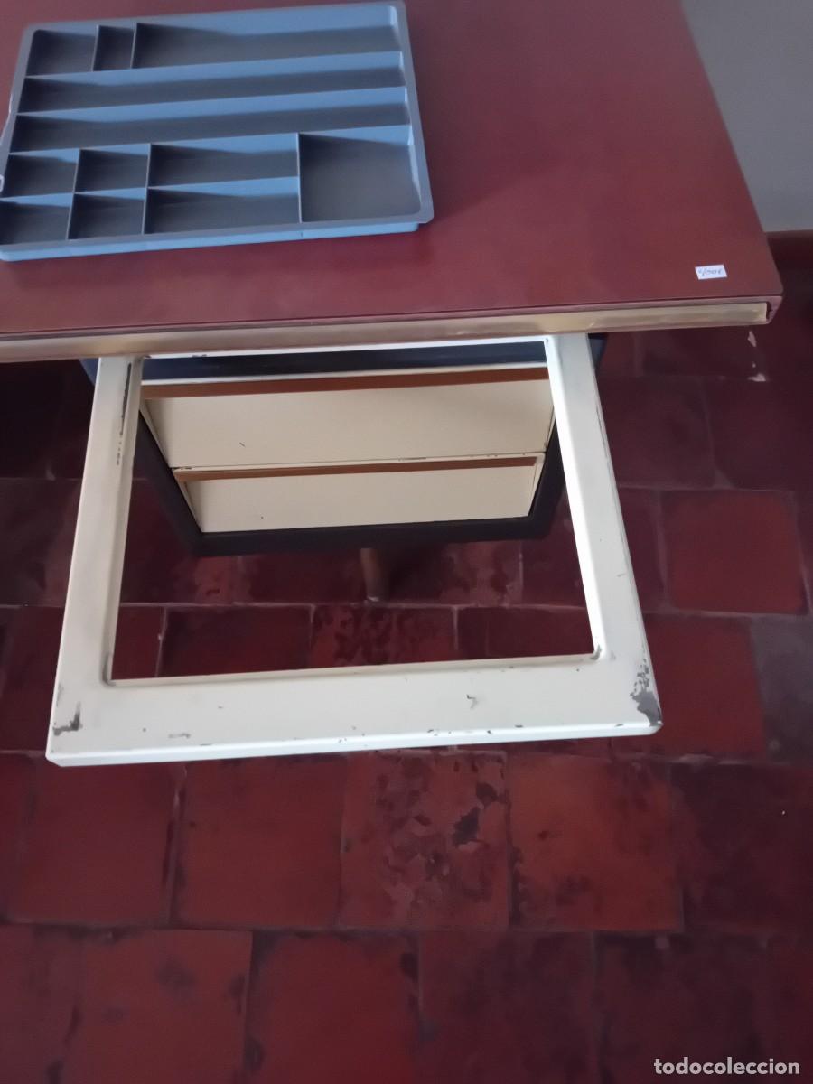 Antig&uuml;edades: Mesa vintage de hierro d&eacute;cada de los 50 - Foto 5