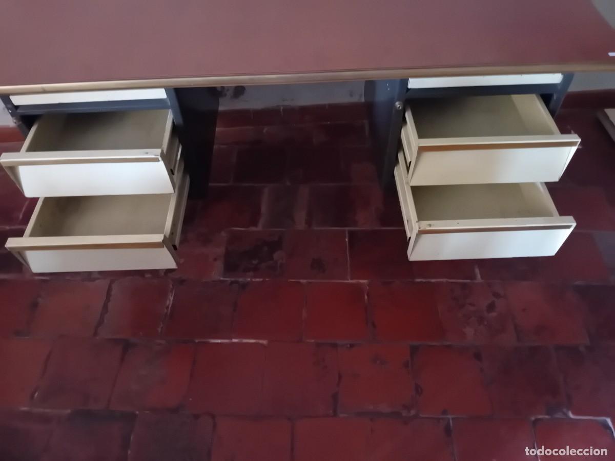Antig&uuml;edades: Mesa vintage de hierro d&eacute;cada de los 50 - Foto 6