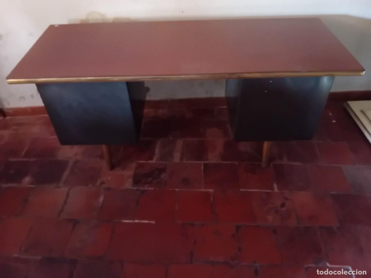 Antig&uuml;edades: Mesa vintage de hierro d&eacute;cada de los 50 - Foto 10