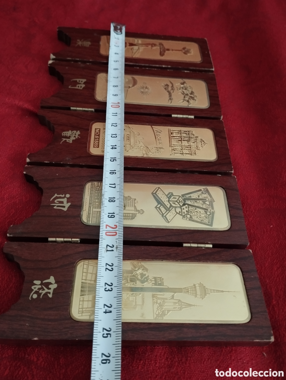 Antig&uuml;edades: Antiguo Paraban de madera. - Foto 5
