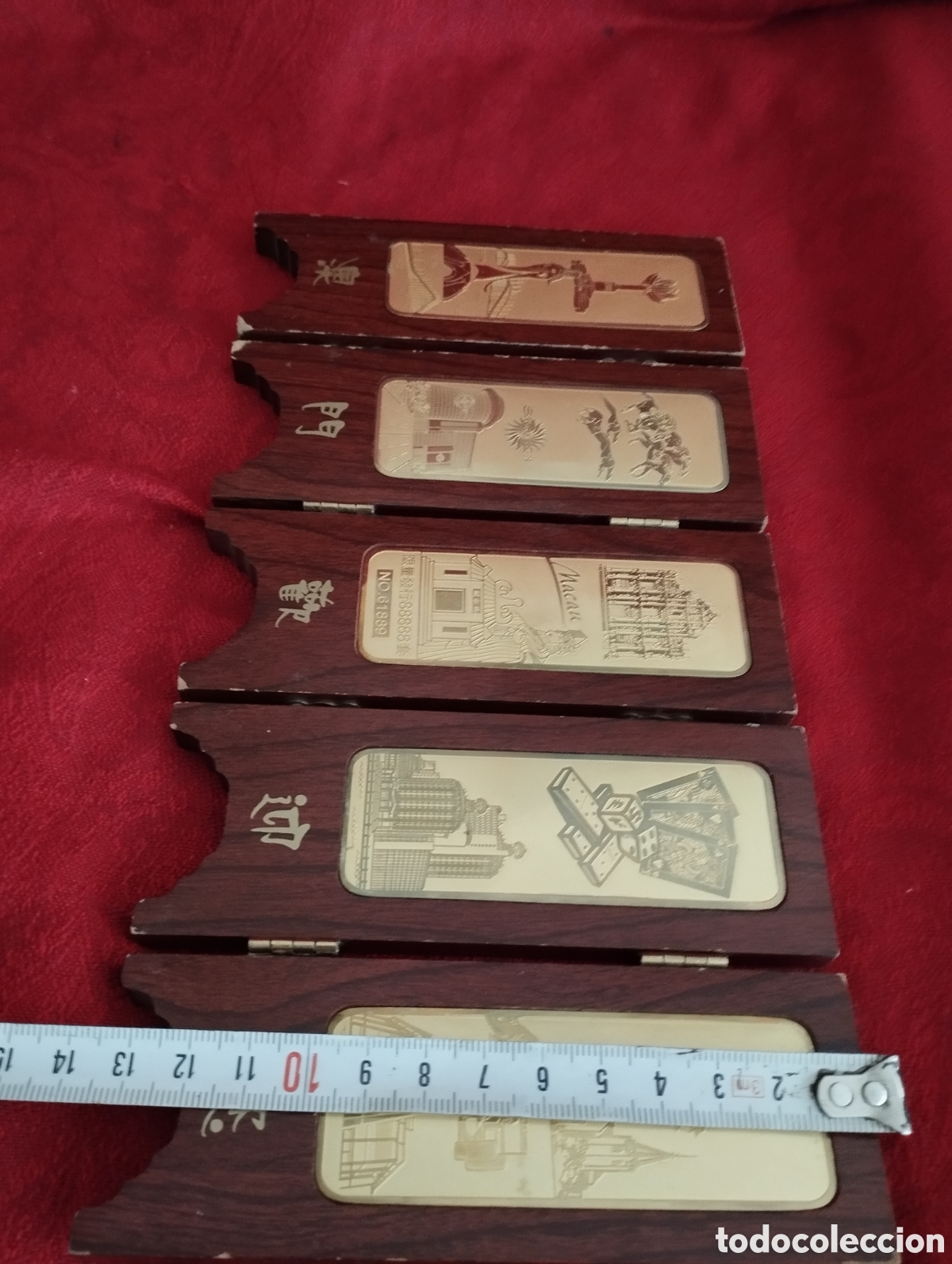Antig&uuml;edades: Antiguo Paraban de madera. - Foto 6