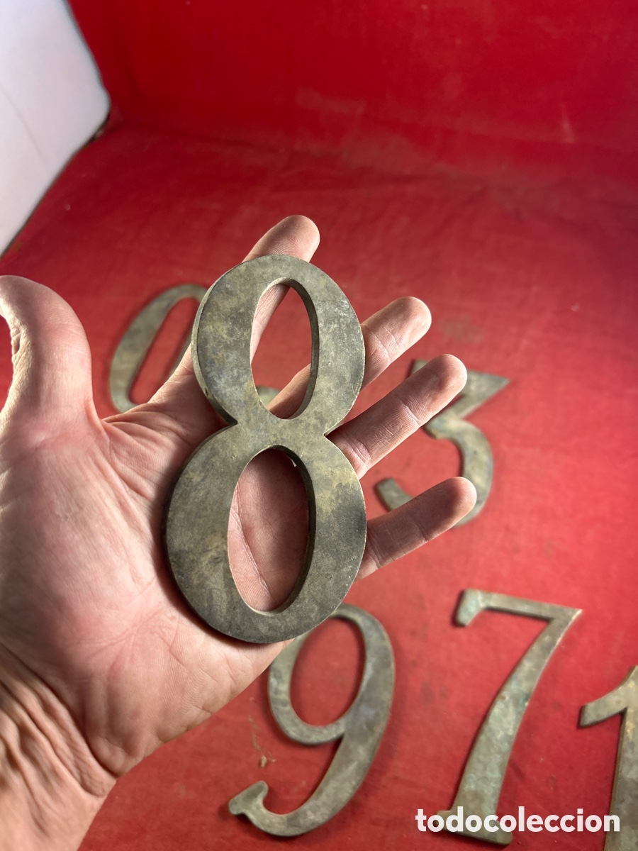 Antig&uuml;edades: N&Uacute;MEROS CORP&Oacute;REOS DE BRONCE - Foto 2