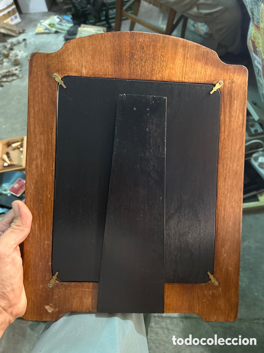 Antig&uuml;edades: PRECIOSOS MARCOS DE MADERA CON INCRUSTACIONES - Foto 4