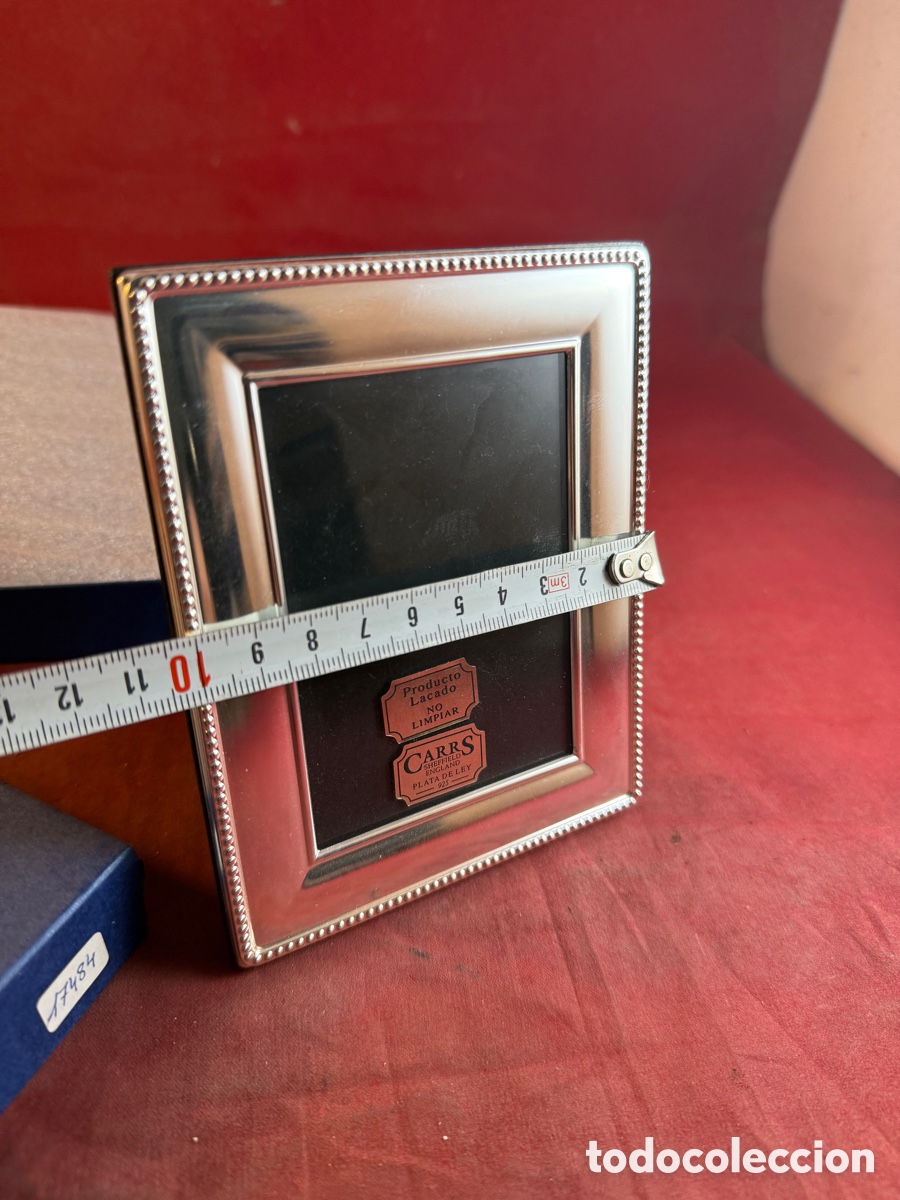 Antig&uuml;edades: Portafotos plata CARRS - Foto 4