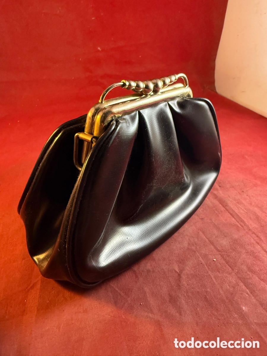 Antig&uuml;edades: Antiguo bolso de piel - Foto 1