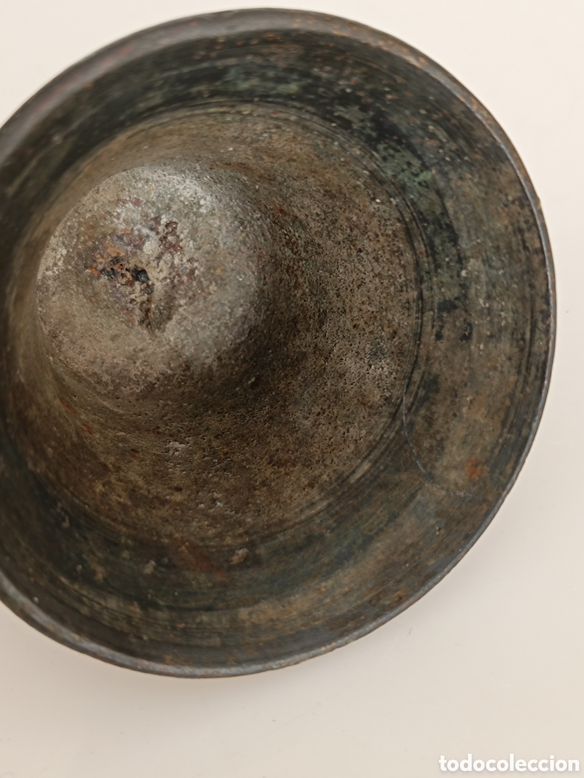 Antig&uuml;edades: Campana bronce antigua - Foto 2