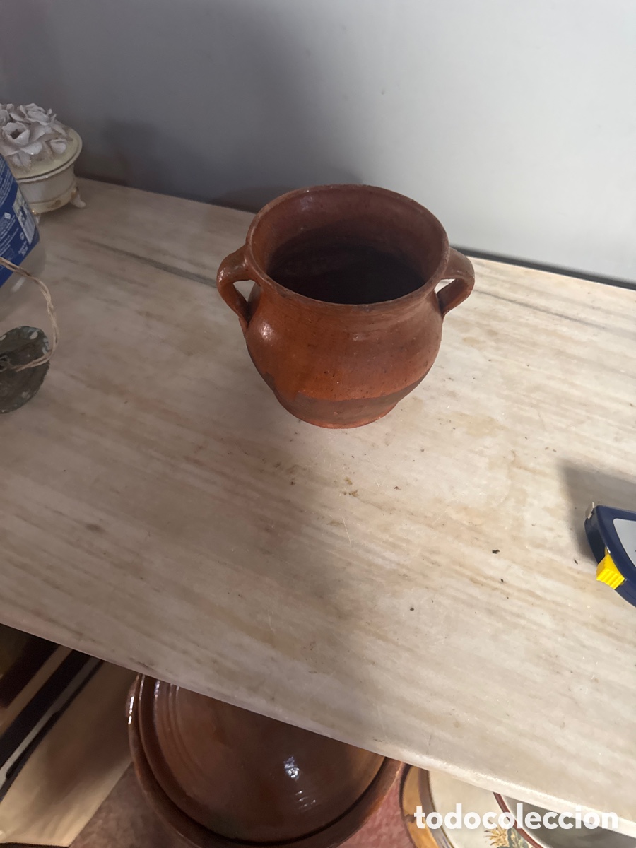 Antig&uuml;edades: Peque&ntilde;a orza de la zona de Cuenca - Foto 5