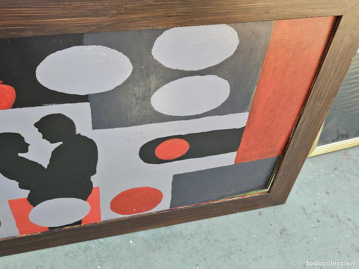 Antig&uuml;edades: cuadro grande pintado - Foto 3