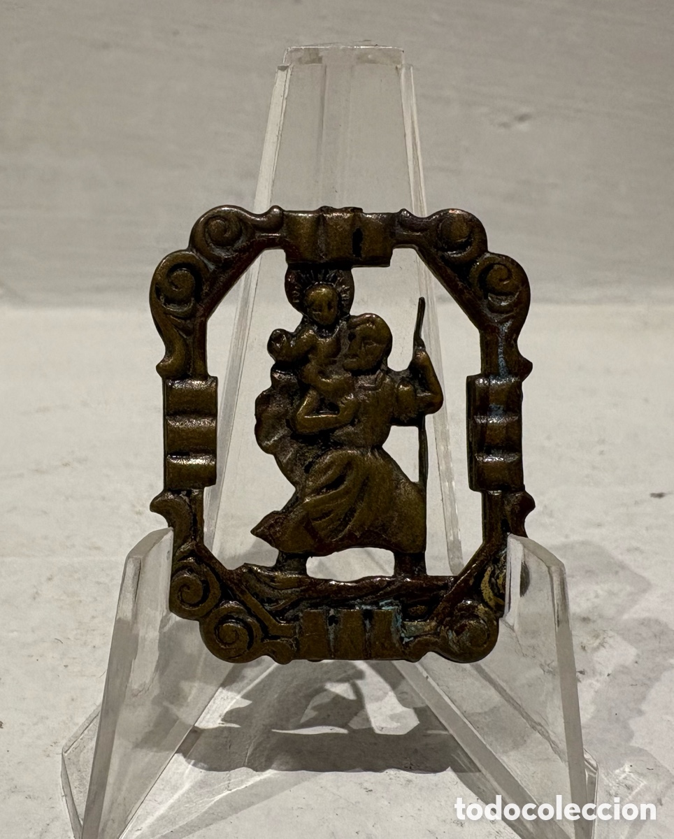 Antig&uuml;edades: Medalla San Cristobal - Foto 1