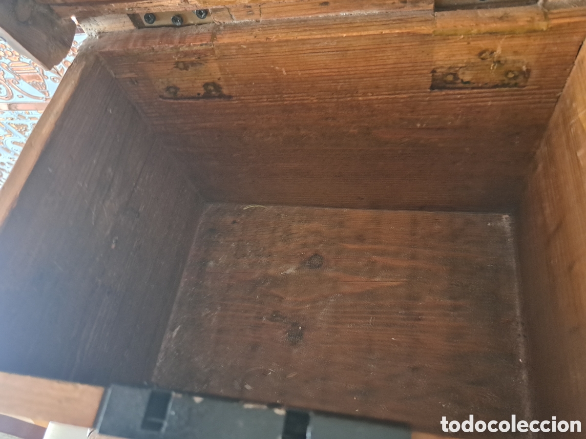 Antig&uuml;edades: Caja antigua de caudales - Foto 8