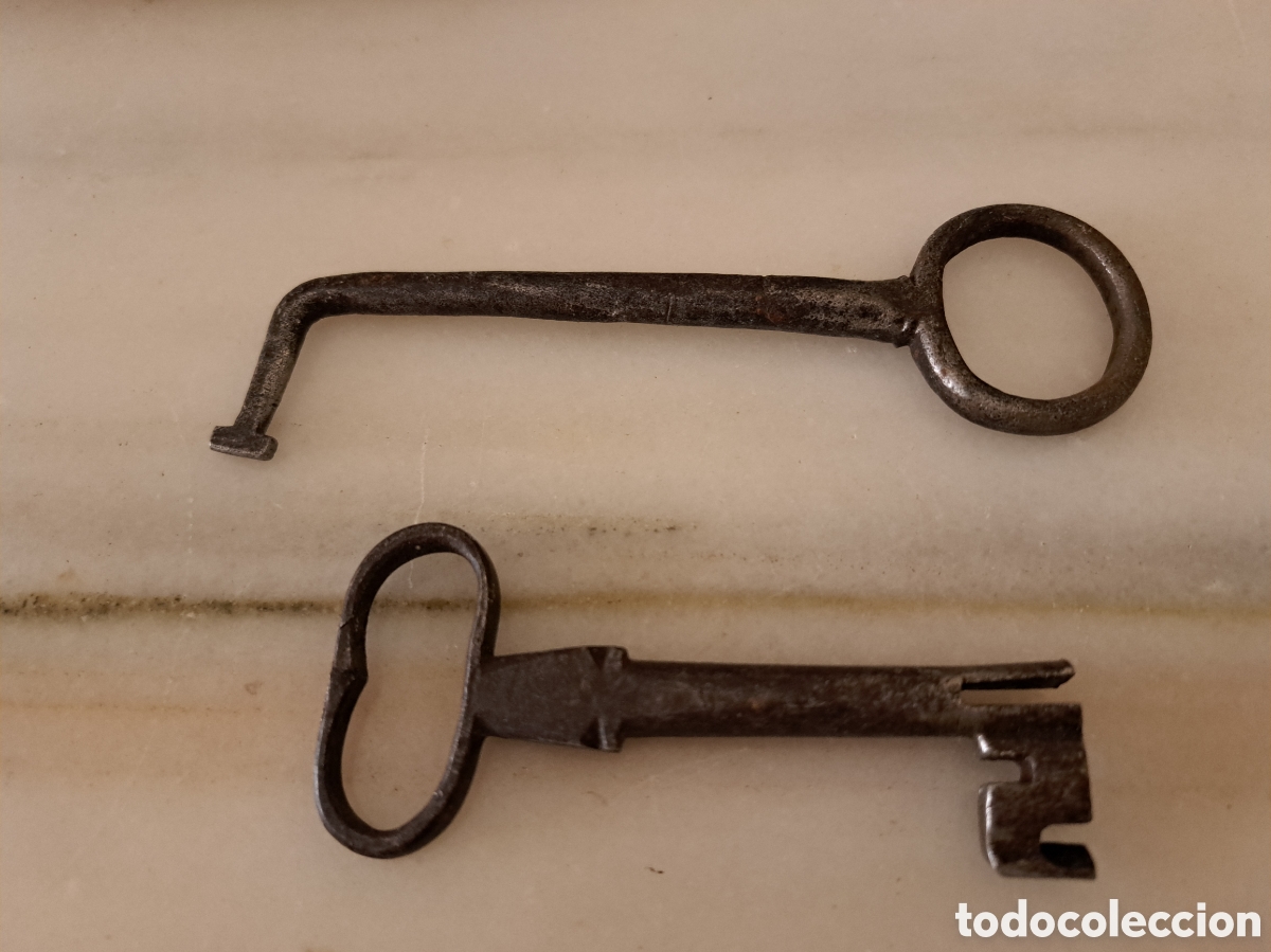 Antig&uuml;edades: Dos llaves centenarias ganzuas - Foto 2