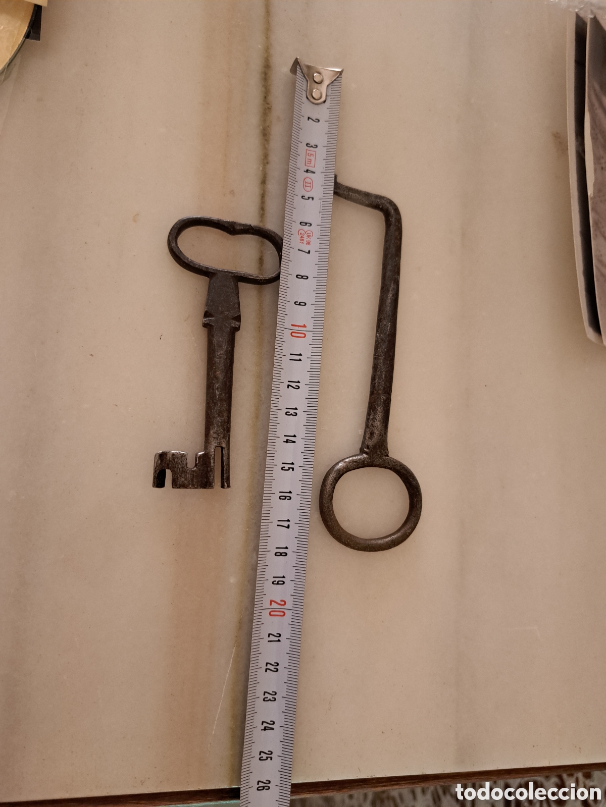 Antig&uuml;edades: Dos llaves centenarias ganzuas - Foto 4