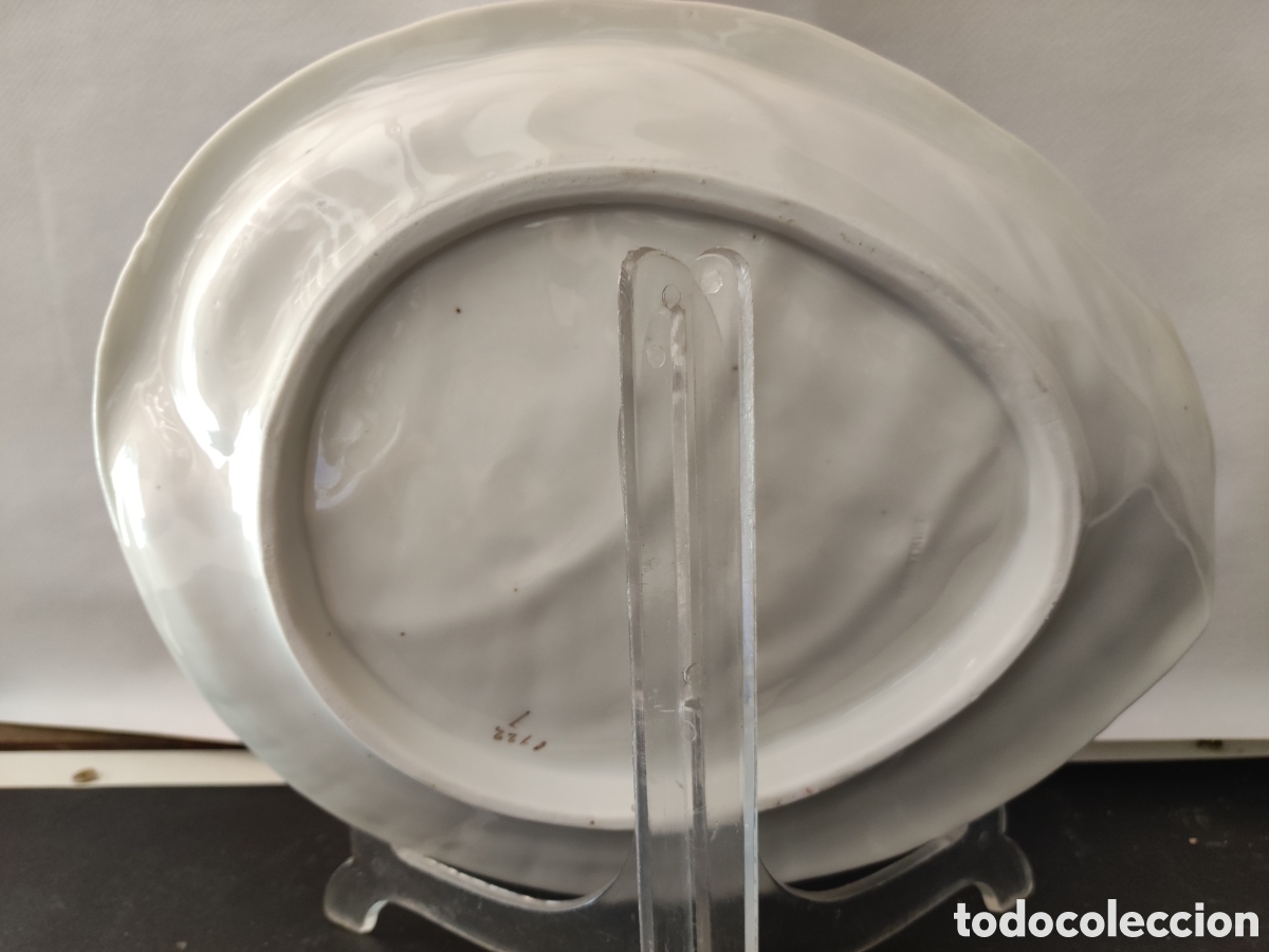 Antig&uuml;edades: Concha de porcelana numerada parte posterior - Foto 3