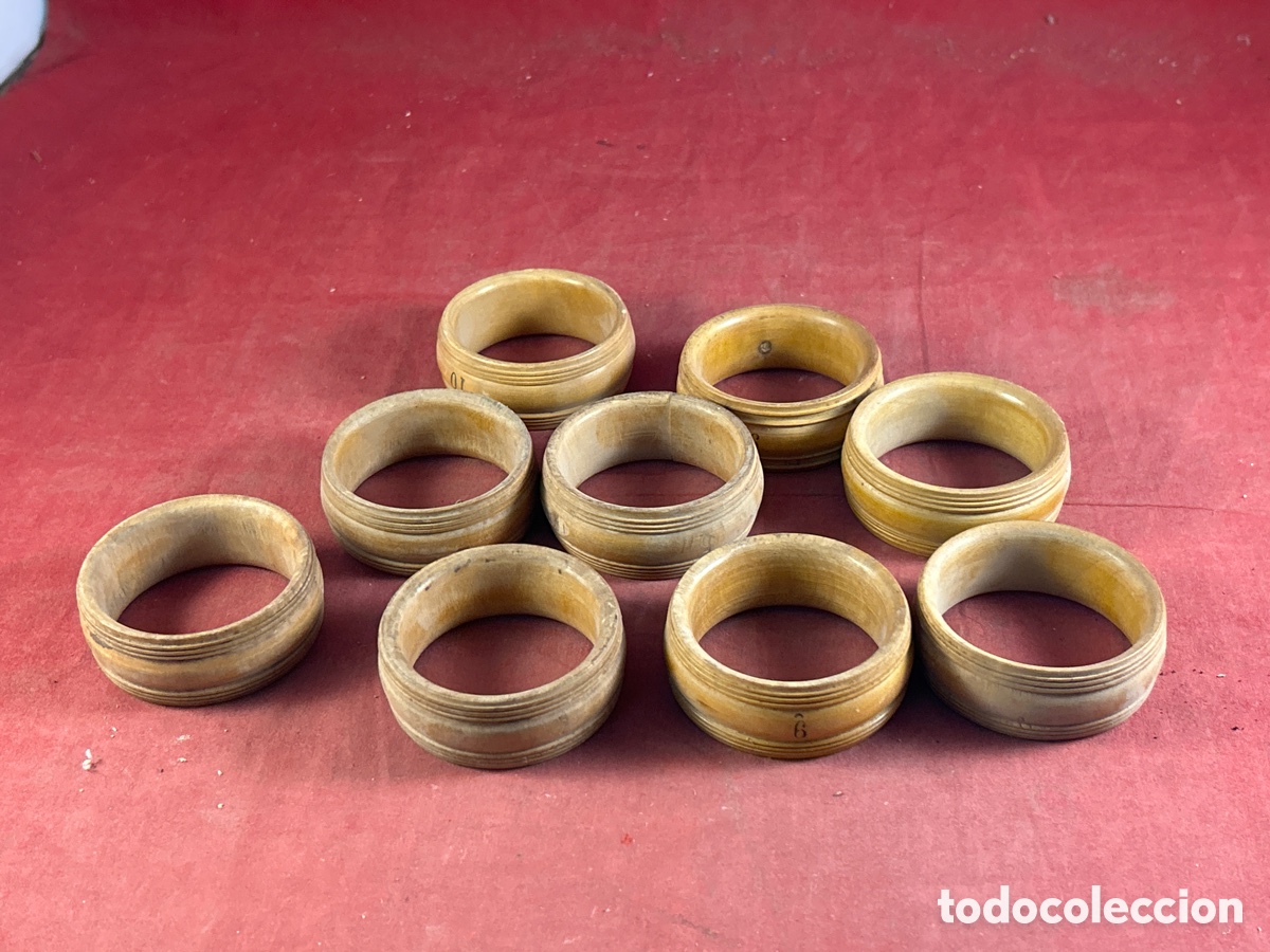 Antig&uuml;edades: SERVILLETEROS DE MADERA - Foto 1
