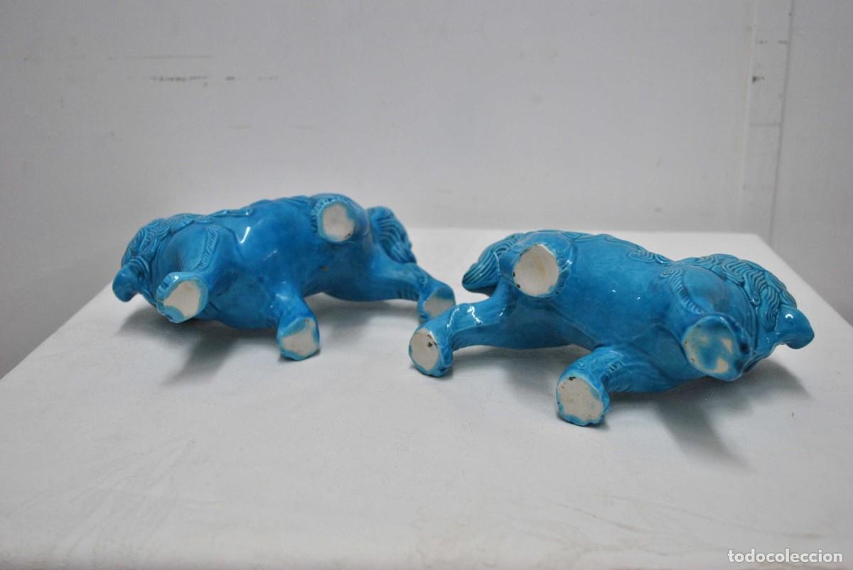 Antig&uuml;edades: PAREJA DE PERROS FOO - Foto 5
