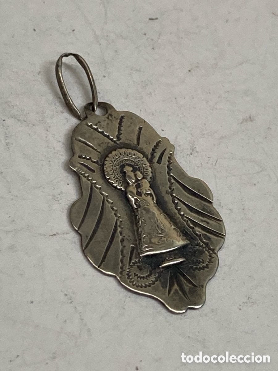 Antig&uuml;edades: Medalla de plata religiosa C318 - Foto 1