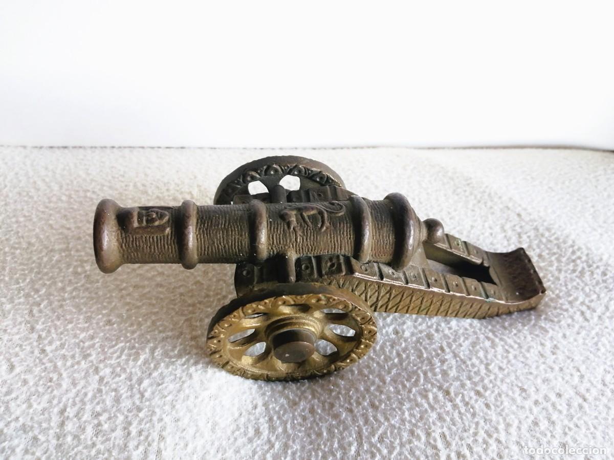 Antig&uuml;edades: FIGURA DE CA&Ntilde;&Oacute;N EN BRONCE - Foto 6