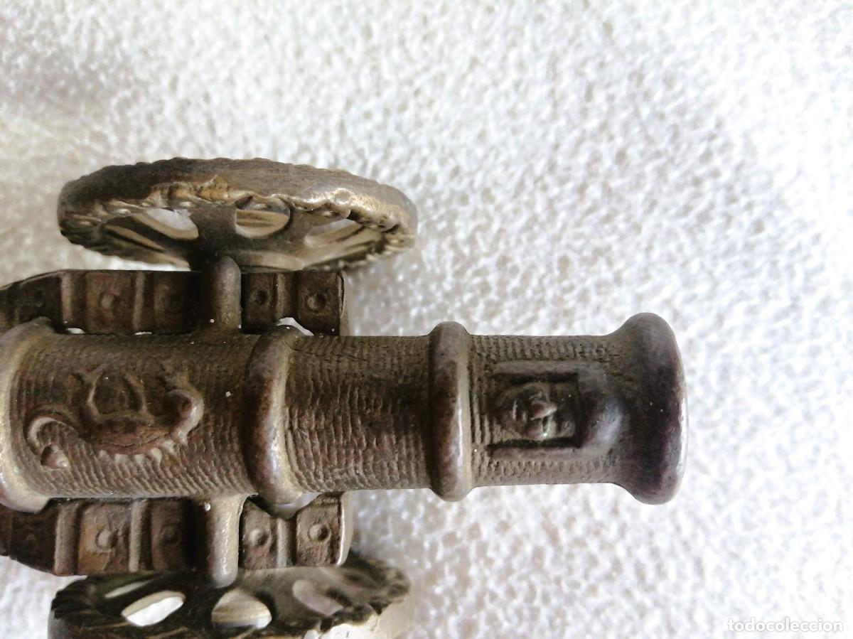 Antig&uuml;edades: FIGURA DE CA&Ntilde;&Oacute;N EN BRONCE - Foto 13